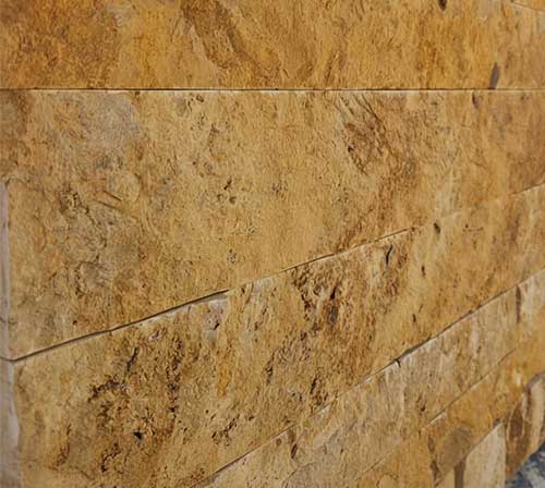 Yellow Travetine Splitface